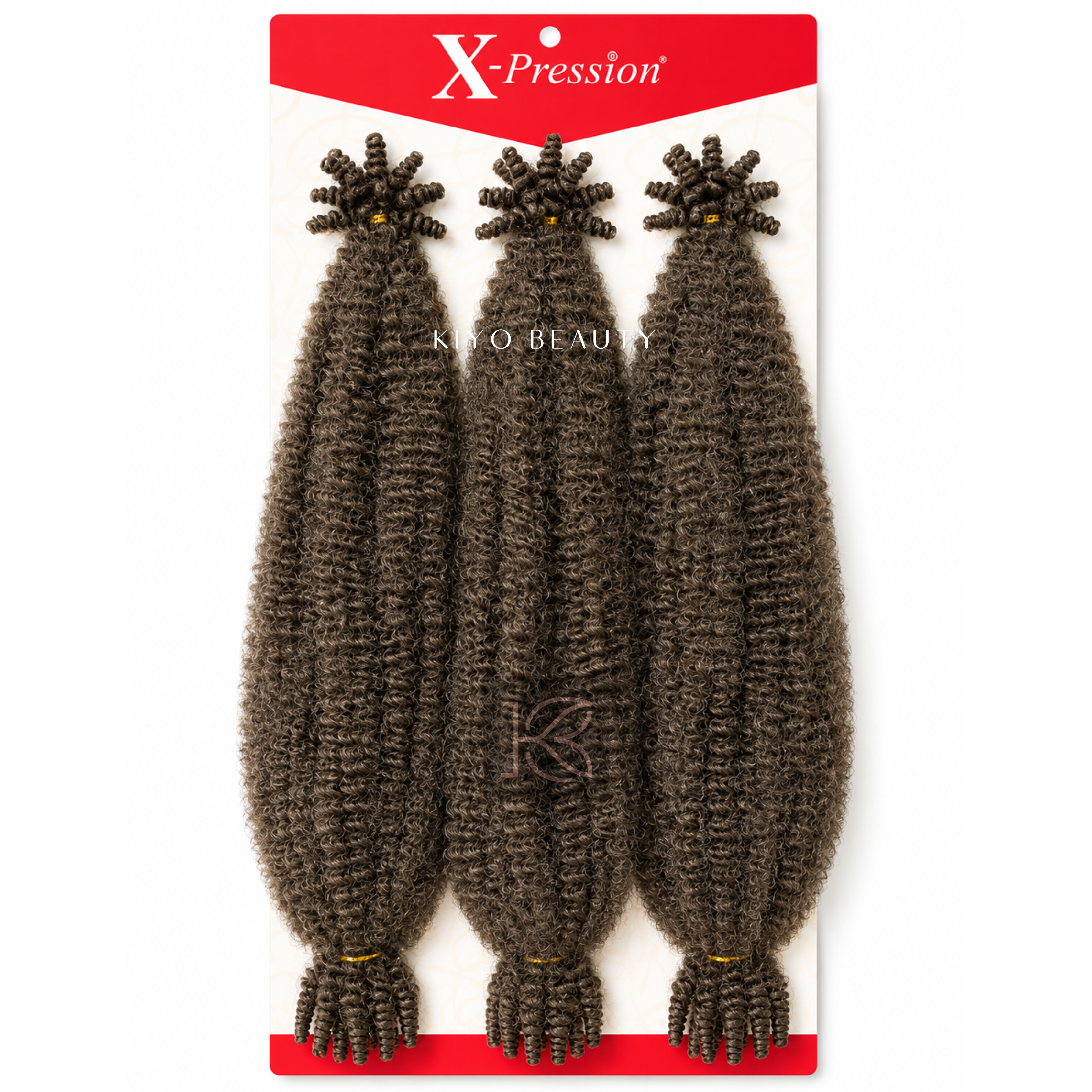 X-Pression Twisted Up Springy Afro Twist 24" 3X