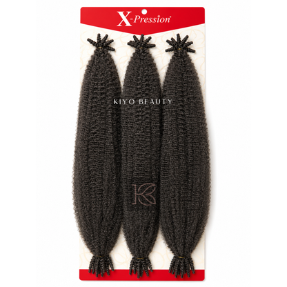 X-Pression Twisted Up Springy Afro Twist 30" 3X