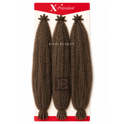 X-Pression Twisted Up Springy Afro Twist 30" 3X
