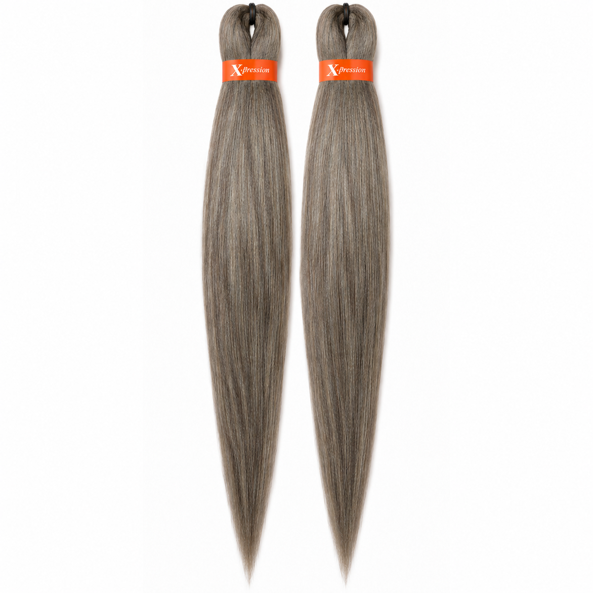 X-Pression Ultra Braid PRE-STRETCHED 2x46" (Ash Brown)