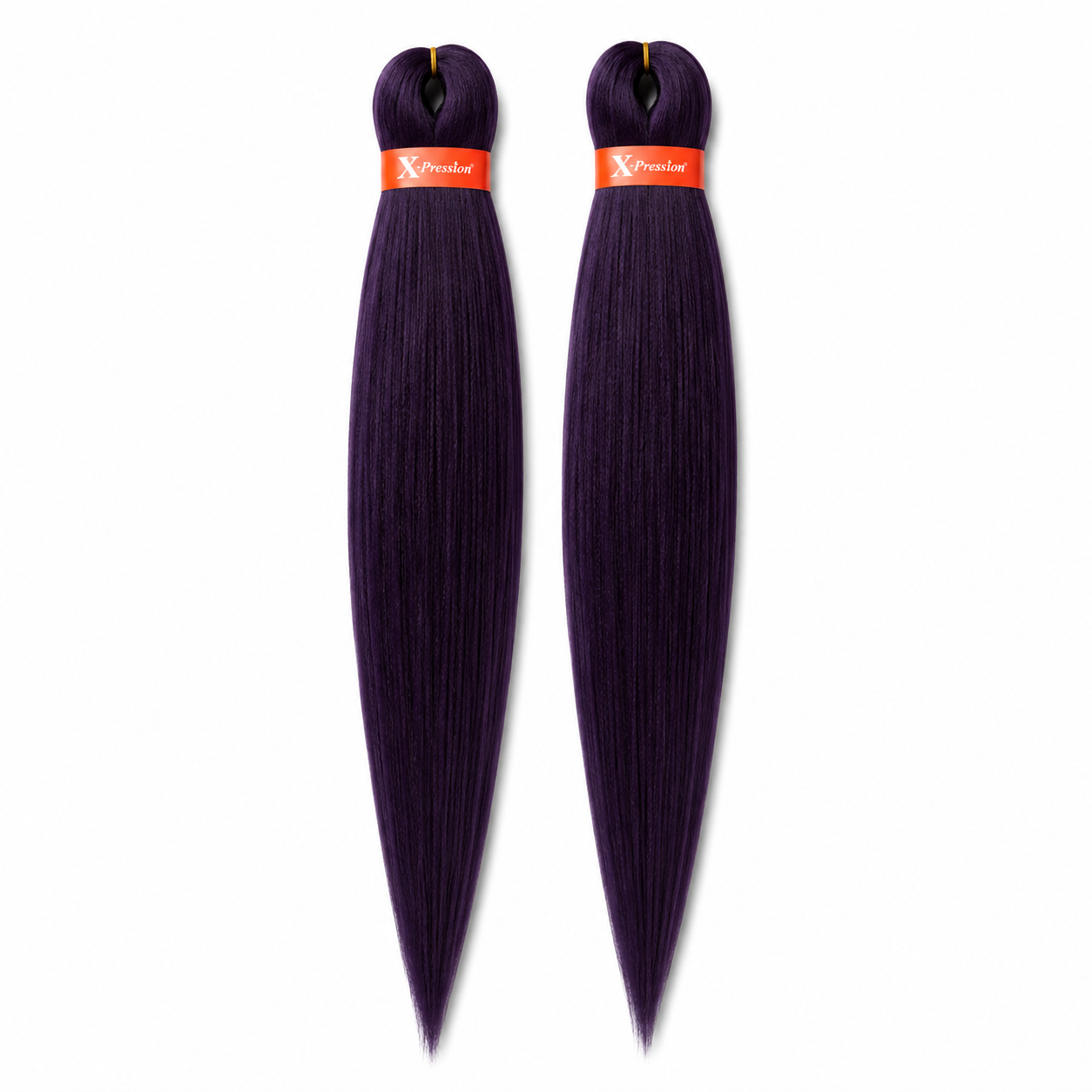 X-Pression Ultra Braid PRE-STRETCHED 2x46" Purple