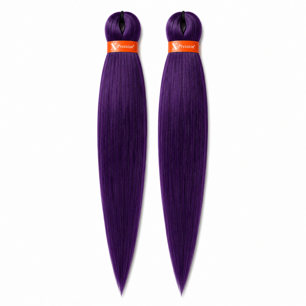 X-Pression Ultra Braid PRE-STRETCHED 2x46" Violet