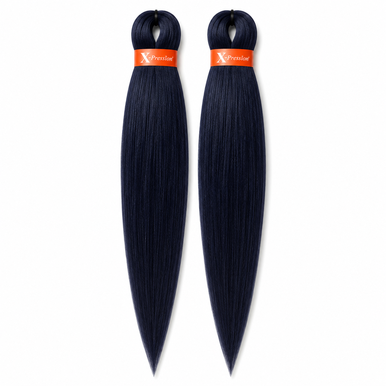 X-Pression Ultra Braid PRE-STRETCHED 2x46" deep blue