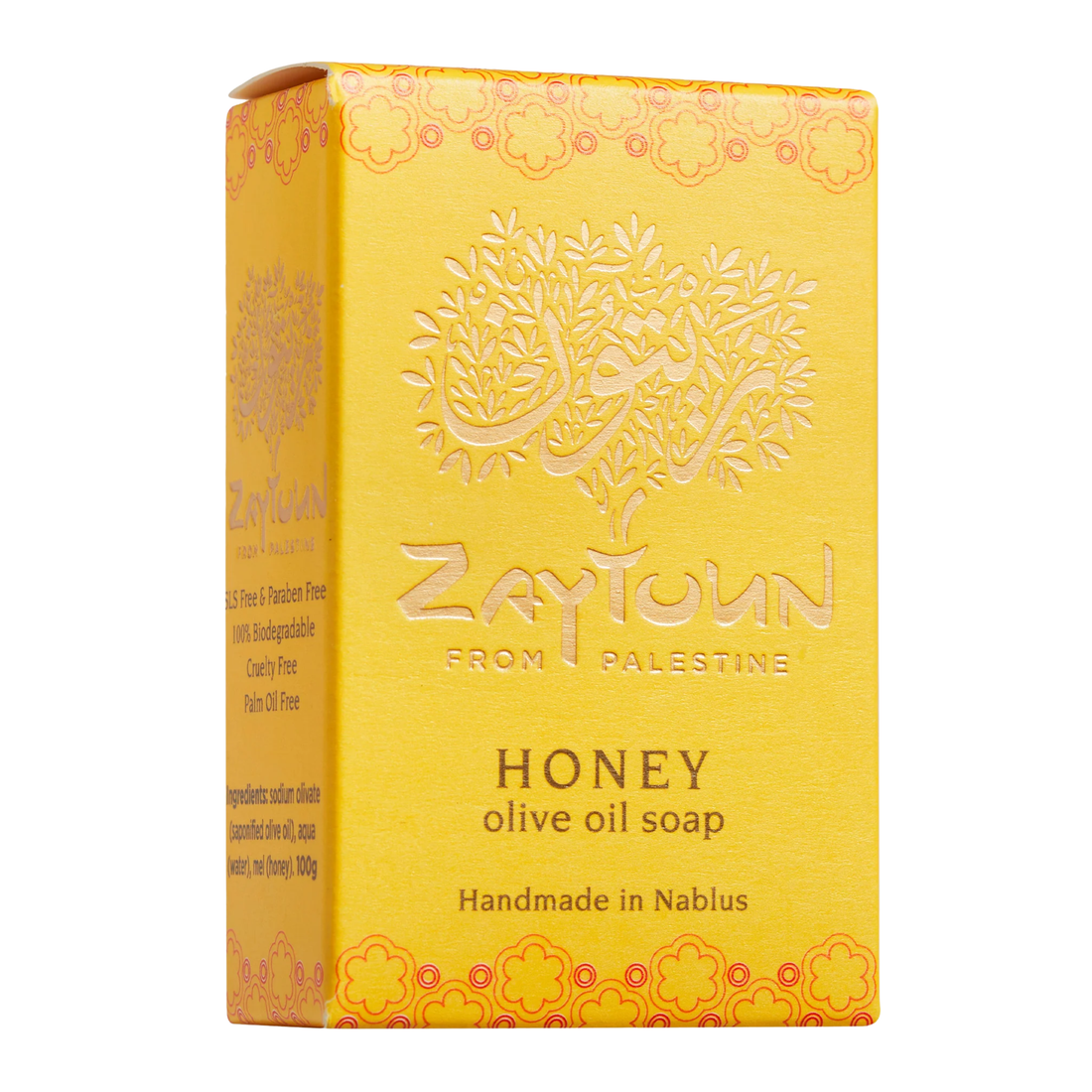 Zaytoun - From Palestine Honey Olive Oil Soap