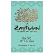 Zaytoun - From Palestine Sage Olive Oil Soap 100g