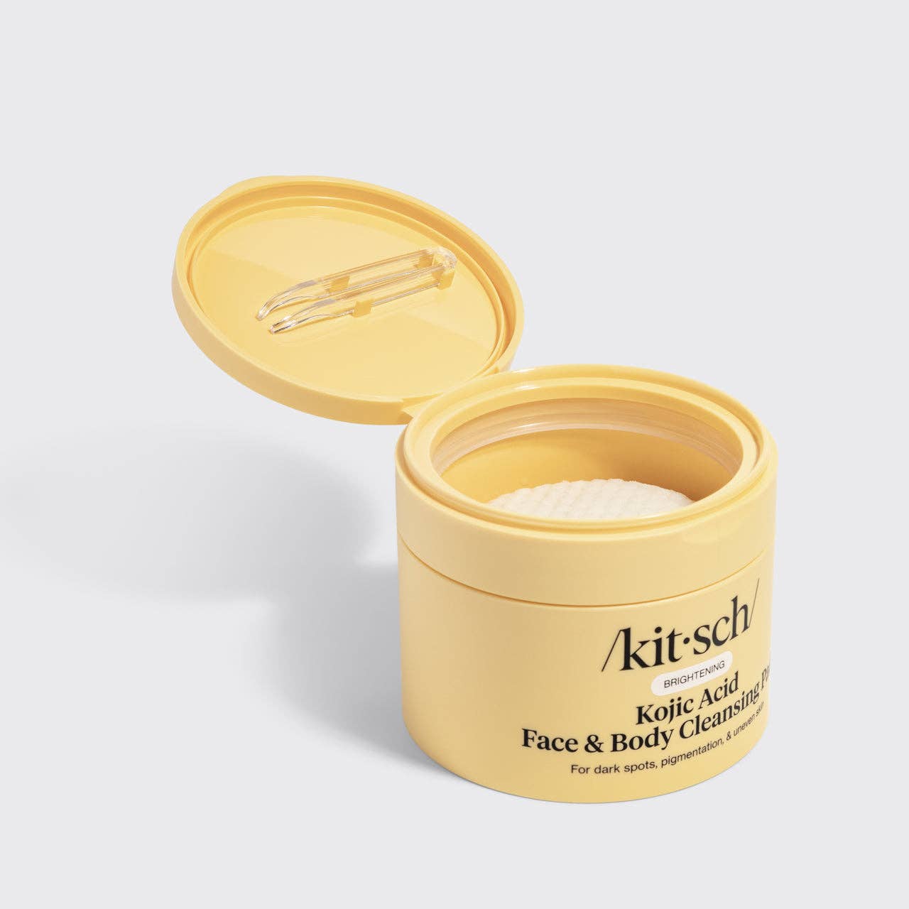 Kitsch Kojic Acid Face & Body Cleansing Pads - 50 Cotton Pads