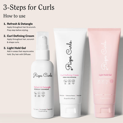 Rizos Curls 3-Step Styling Kit for Curls