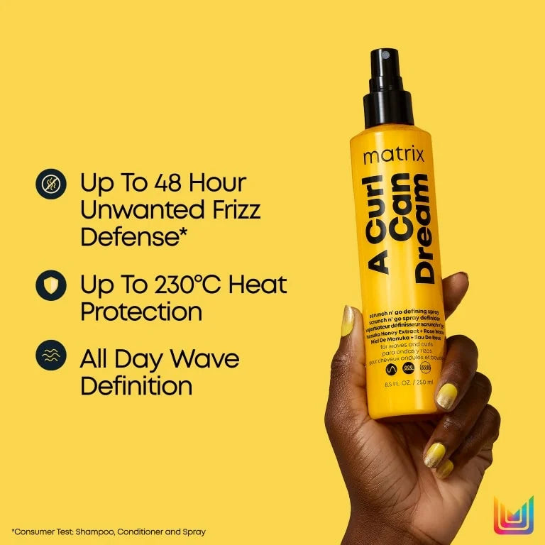 Matrix A Curl Can Dream Scrunch N Go Defining Spray 250ml