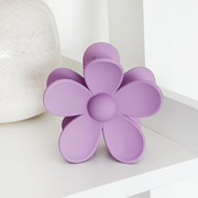 Coconut Lane Flower Claw Clip - Lilac