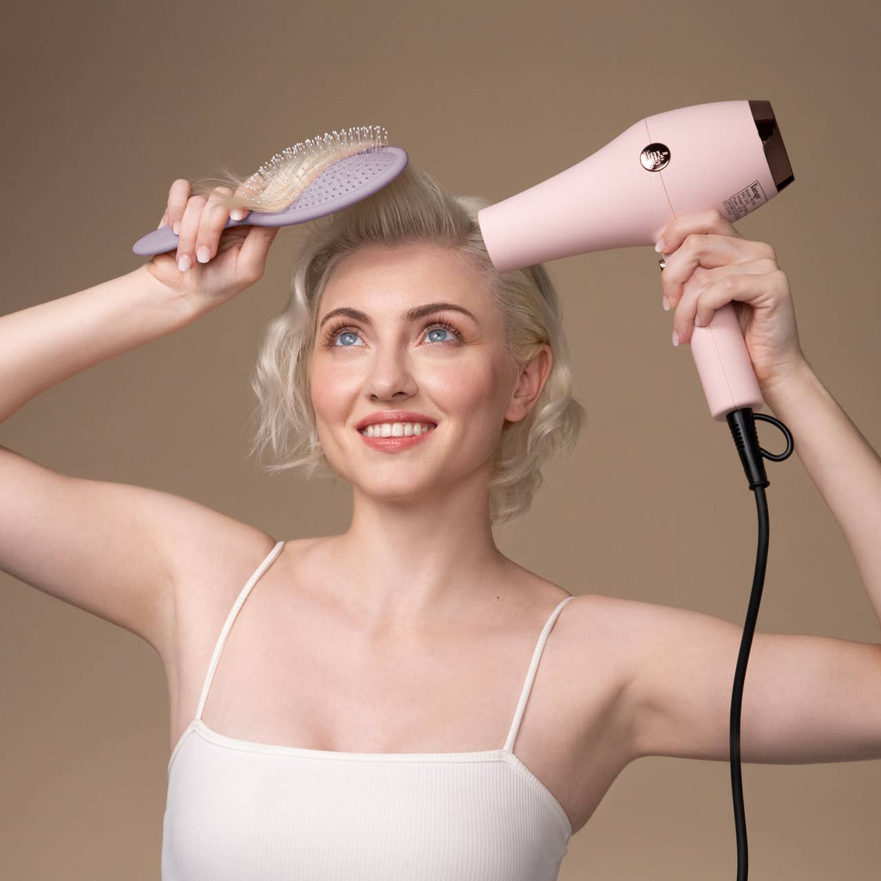 Kitsch Detangling Wet/Dry Brush- Soft Violet