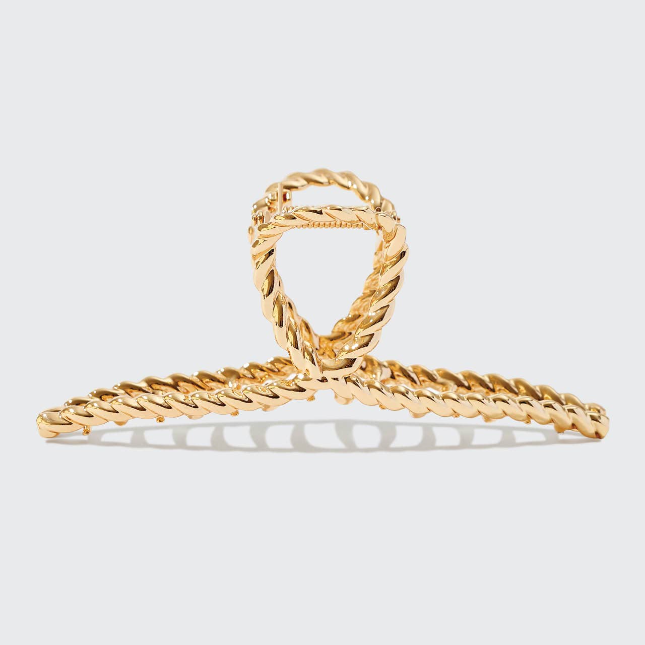 Kitsch Metal Rope Claw Clip 1pc- Gold