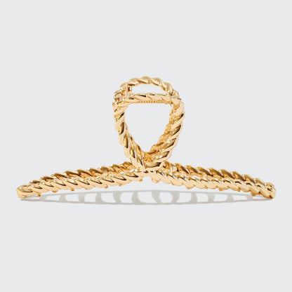 Kitsch Metal Rope Claw Clip 1pc- Gold