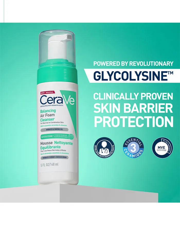 CeraVe Balancing Air Foam Facial Cleanser 5oz