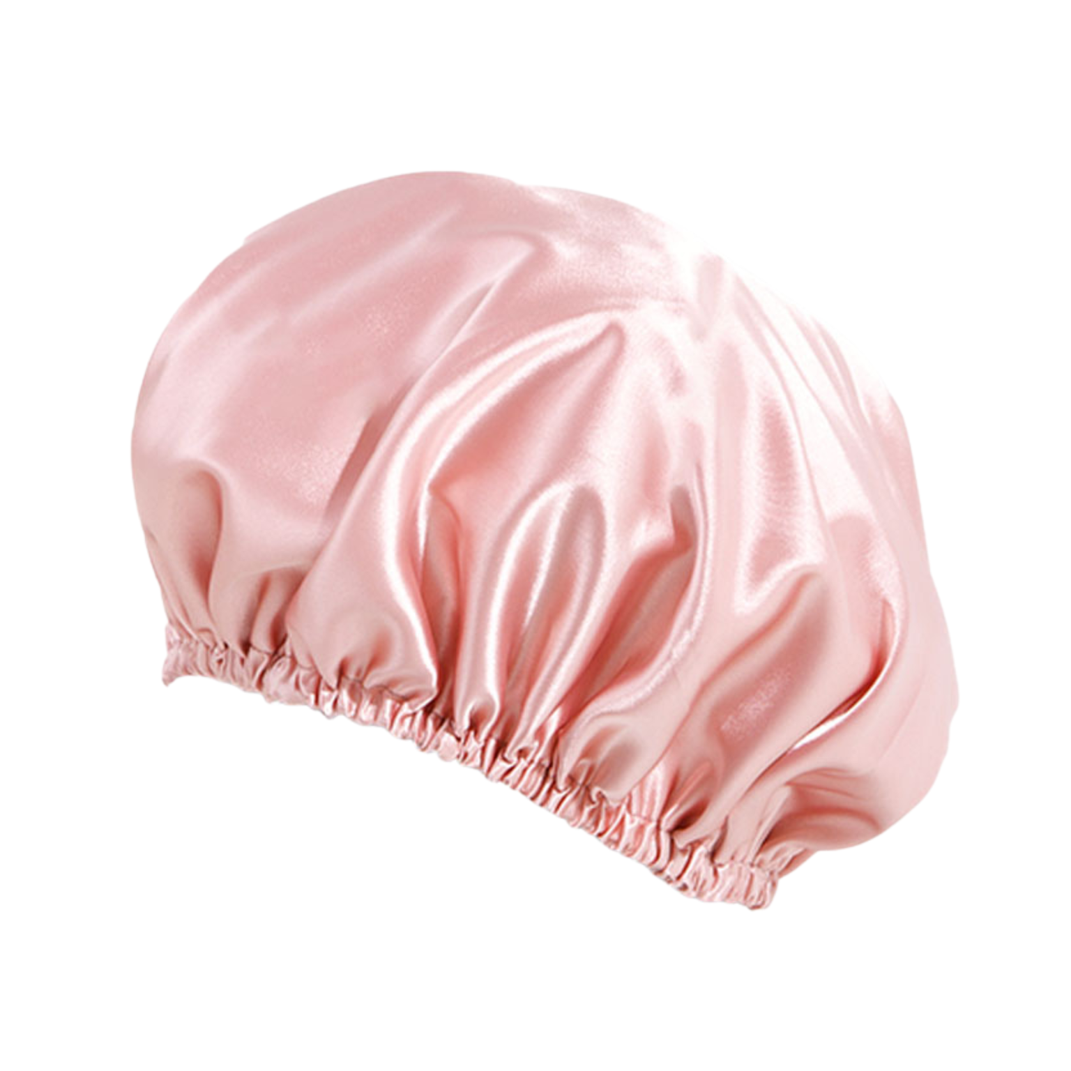 O So Curly Reversible Satin Bonnet - Blush Pink