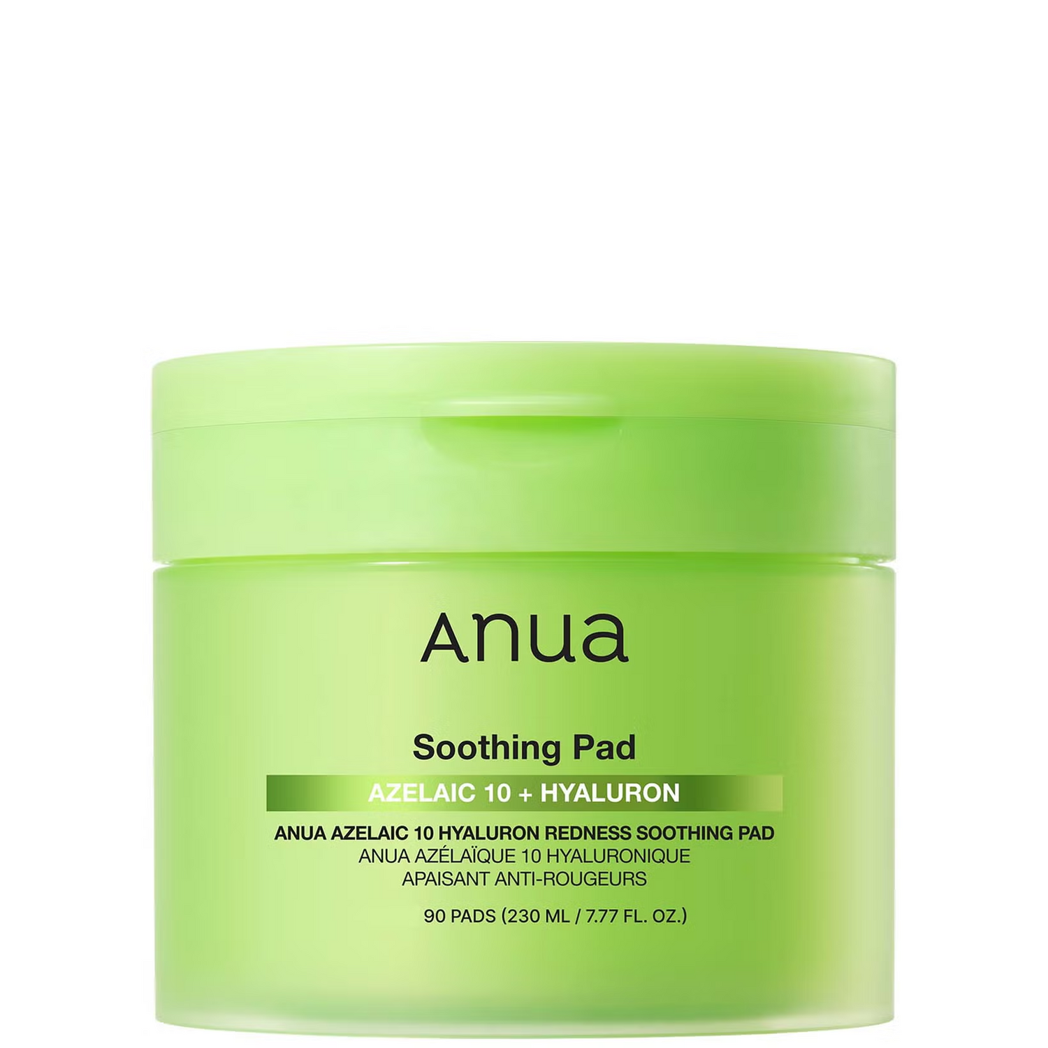 Anua Azelaic 10 Hyaluron Redness Soothing Pad - 90 pads (230ml)