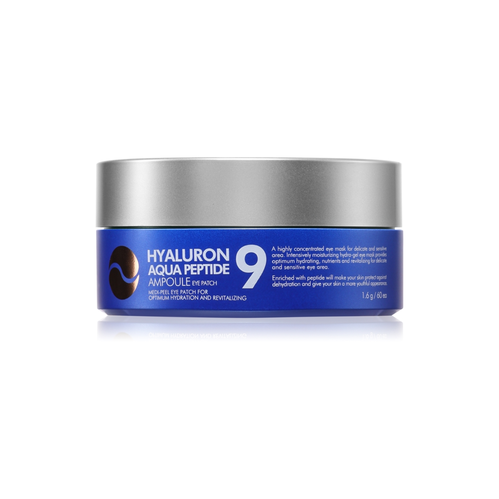 Medi-Peel Hyaluron Aqua Peptide 9 Ampoule Eye Patch - 60pc
