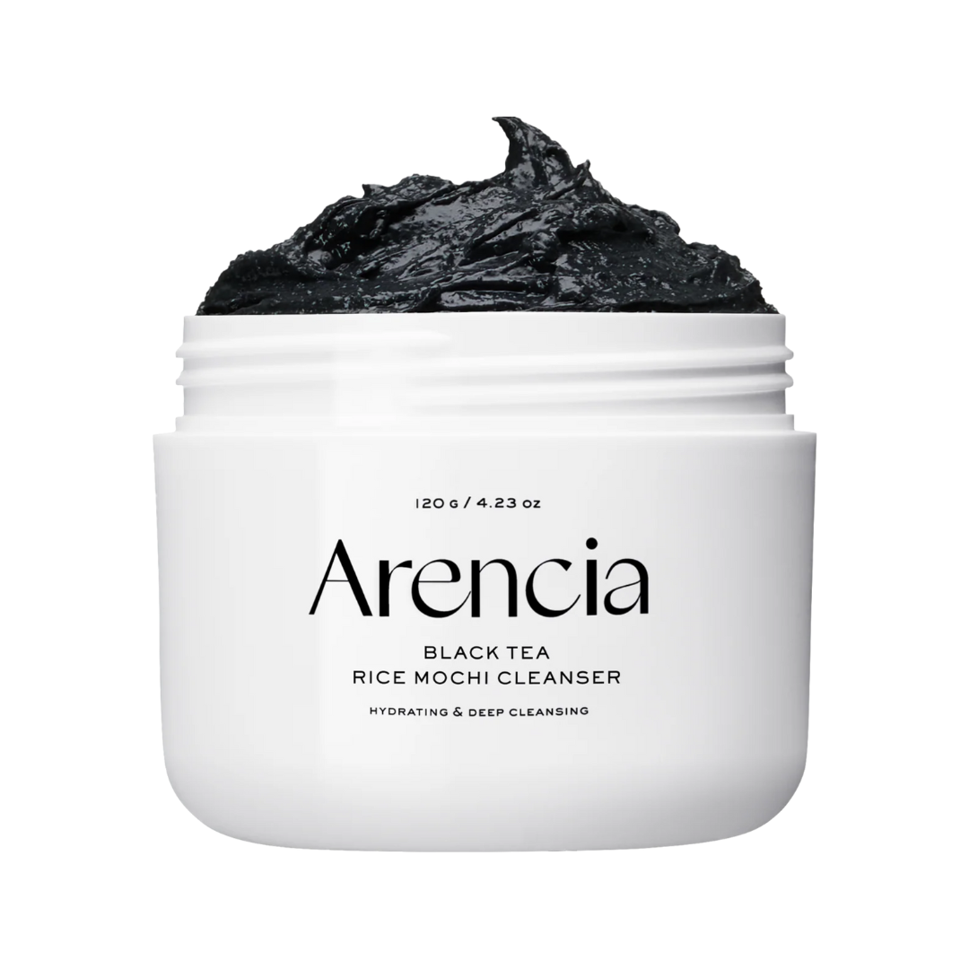 Arencia Black Tea Rice Mochi Cleanser 120g