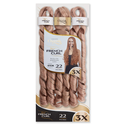 Cherish French Curl 22" 3X Pack