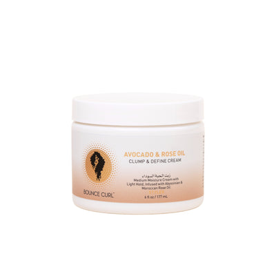 Bounce Curl Avocado & Rose Oil Clump and Define Cream