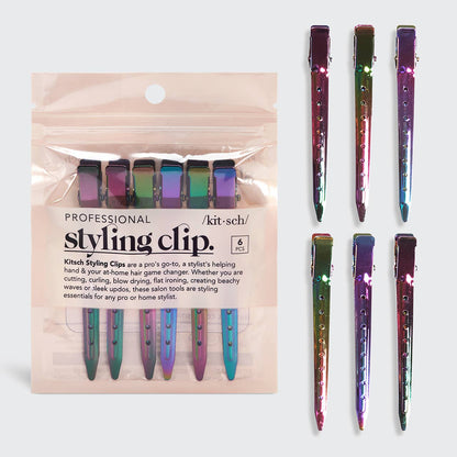 Kitsch Styling Hair Clips 6pc