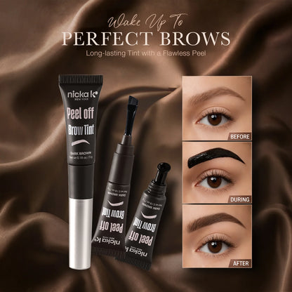 Nicka K Peel Off Brow Tint