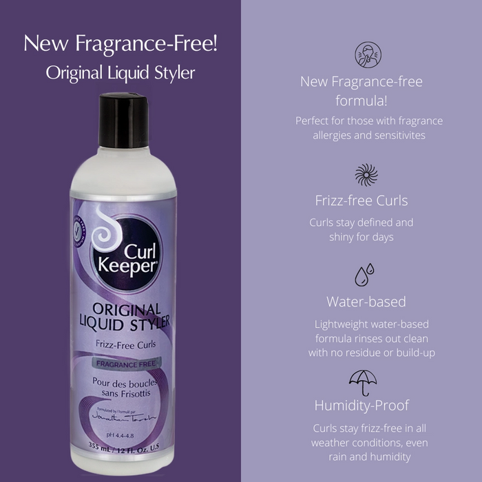 Curl Keeper Fragrance-Free Original Liquid Styler