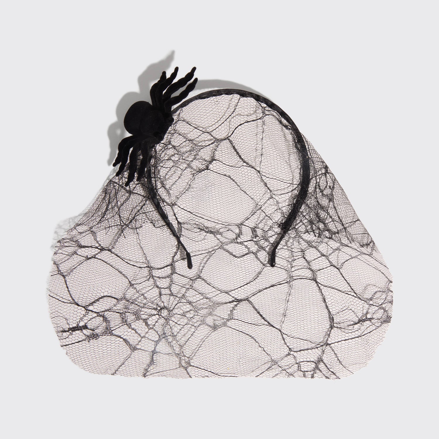 Kitsch Veil Headband - Spiderweb