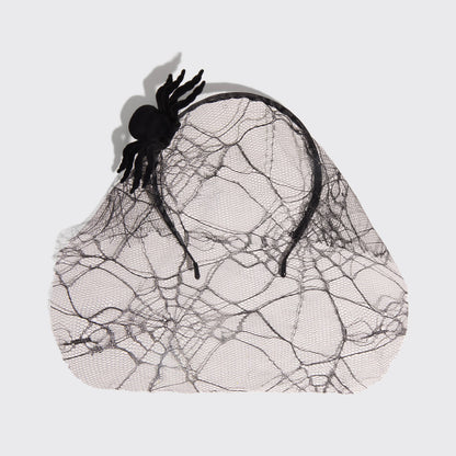 Kitsch Veil Headband - Spiderweb