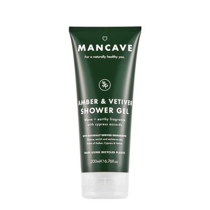 ManCave Amber &amp; Vetiver Shower Gel 200ml