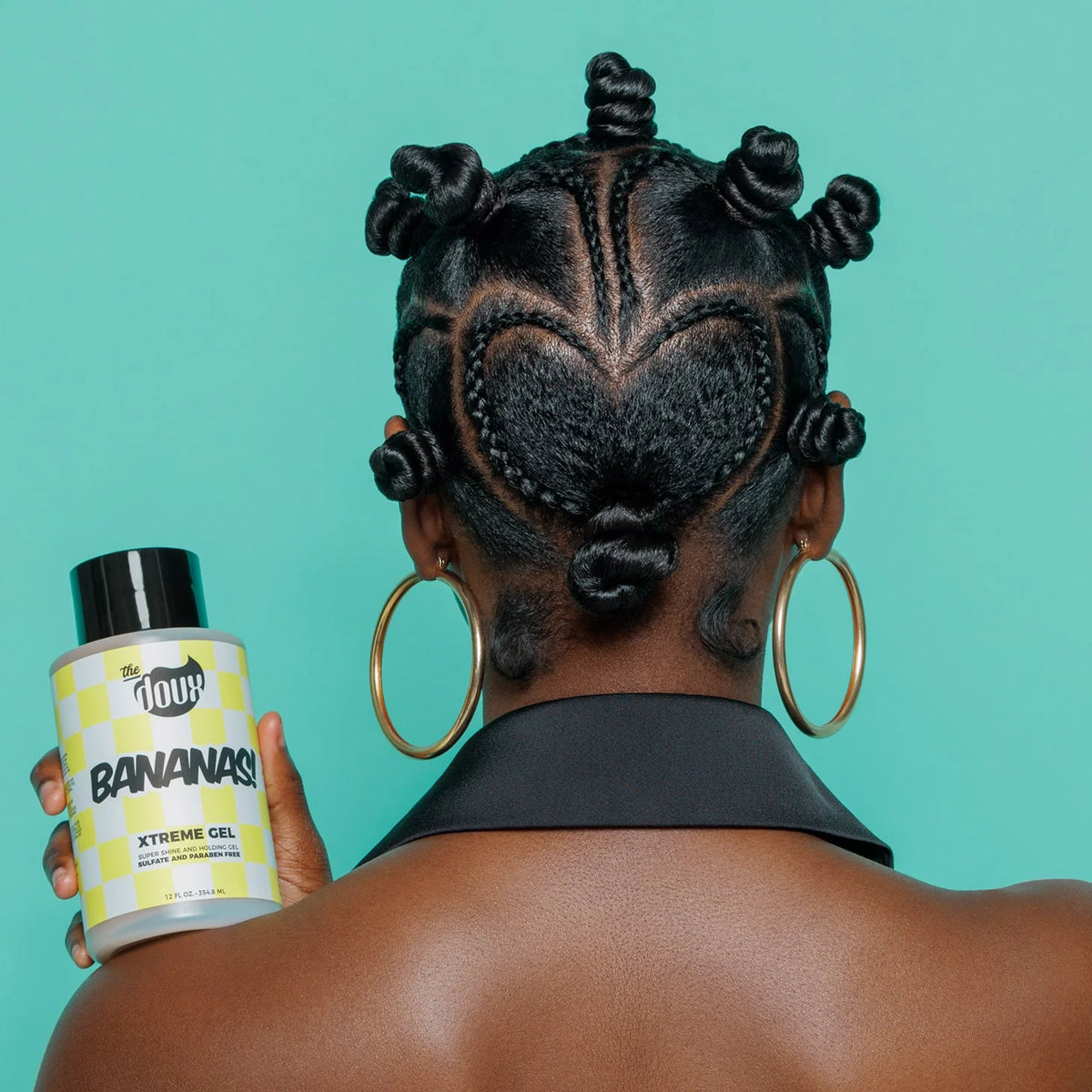 The Doux Bananas Xtreme Hold Hair Gel 12oz