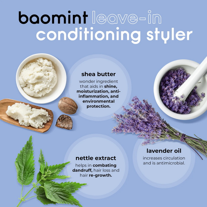 Adwoa Beauty Baomint™ Leave-In Conditioning Styler