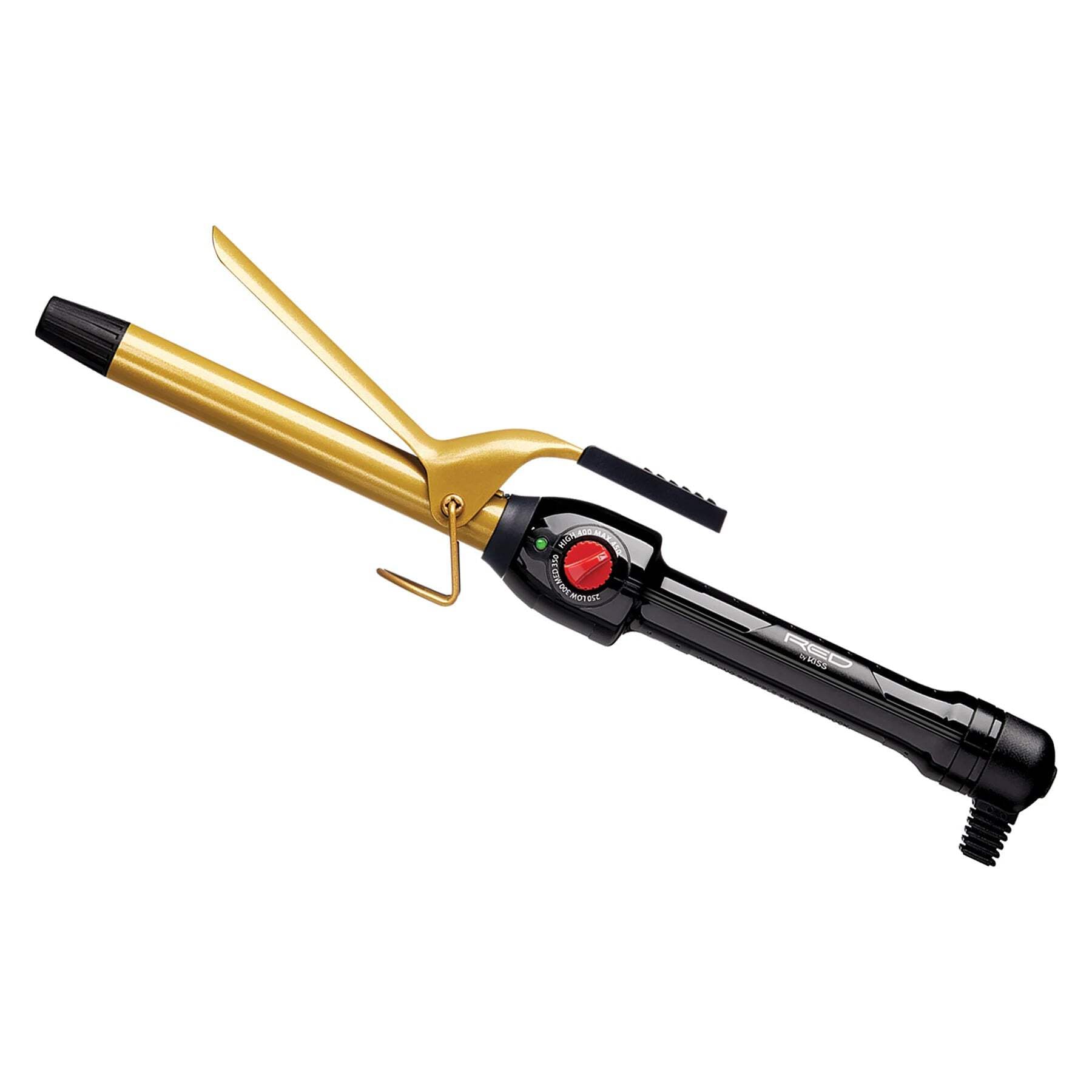 Red By Kiss Ceramic Curling Tong 3/4"