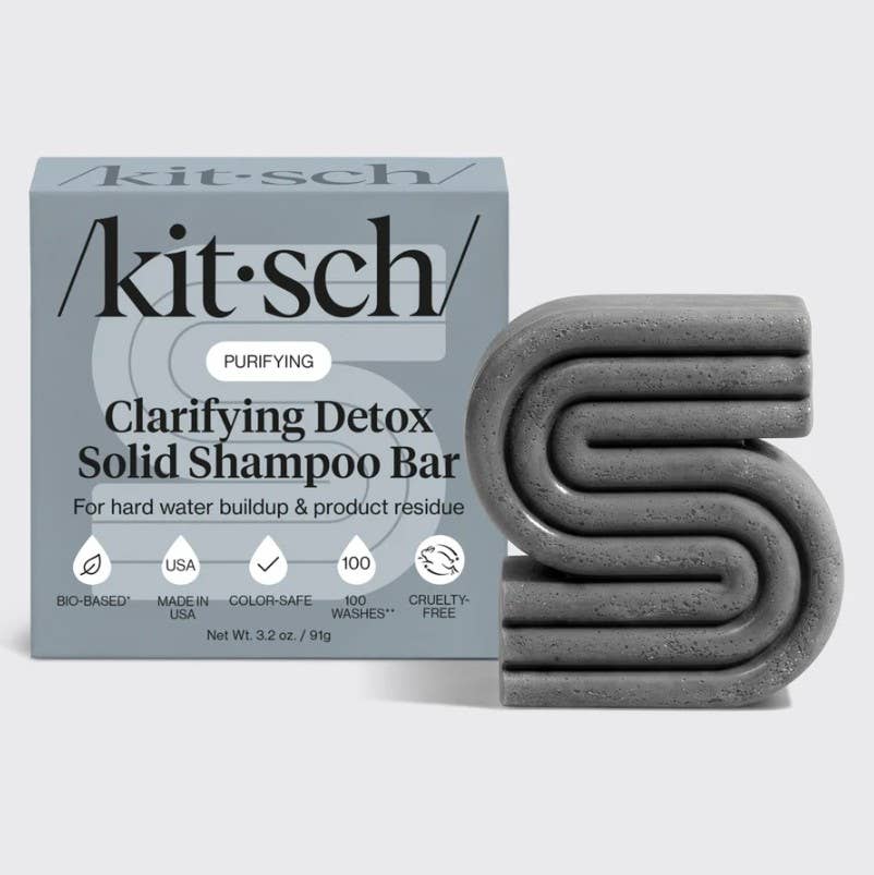 Kitsch Clarifying Detox Shampoo Bar 3.2oz