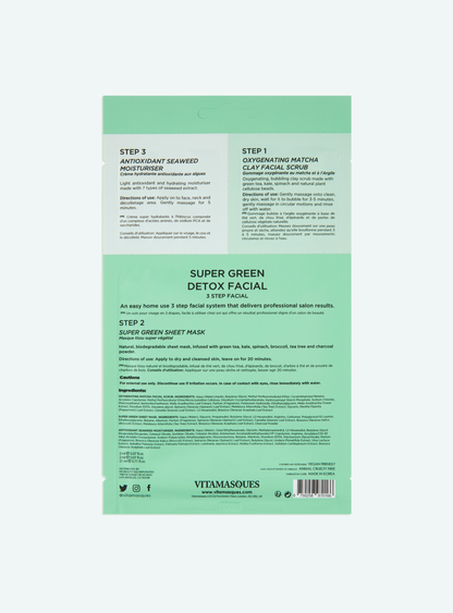 Vitamasques Super Green Detox Facial