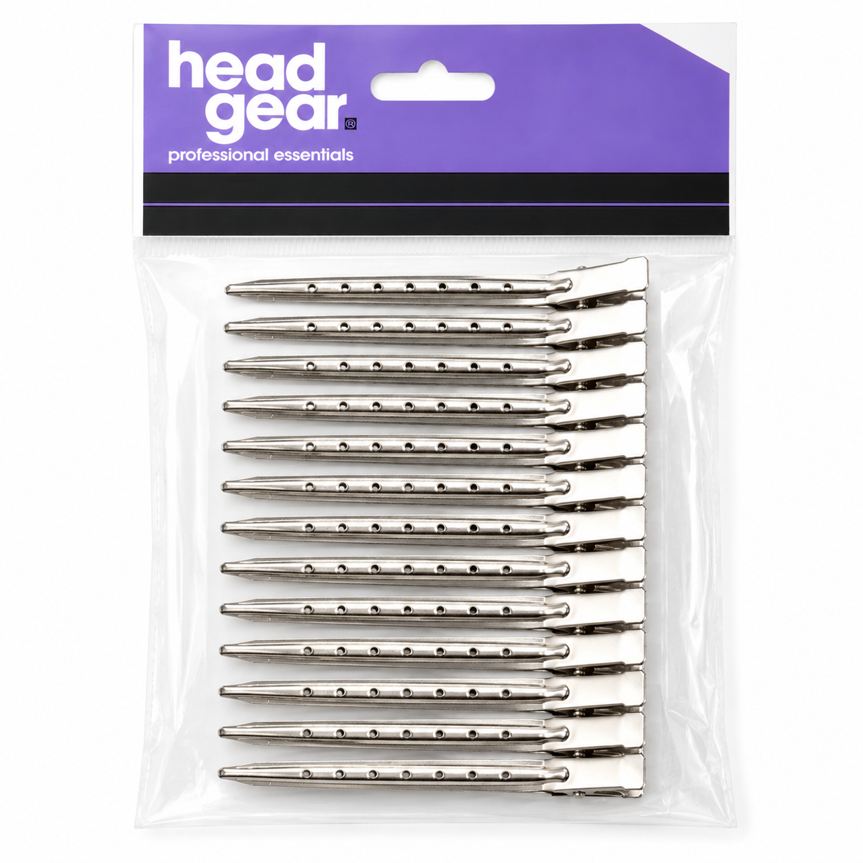 Head Gear Metal Sectioning Clips 12pc