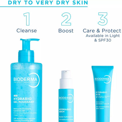 Bioderma Hydrabio 72h Rich Moisturising Water Cream 40ml