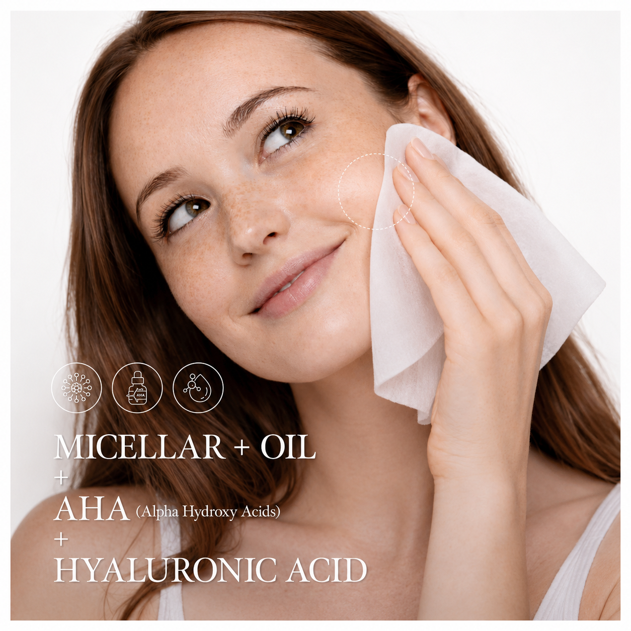 Absolute New York Makeup Remover Micellar Oil Cleansing Wipes