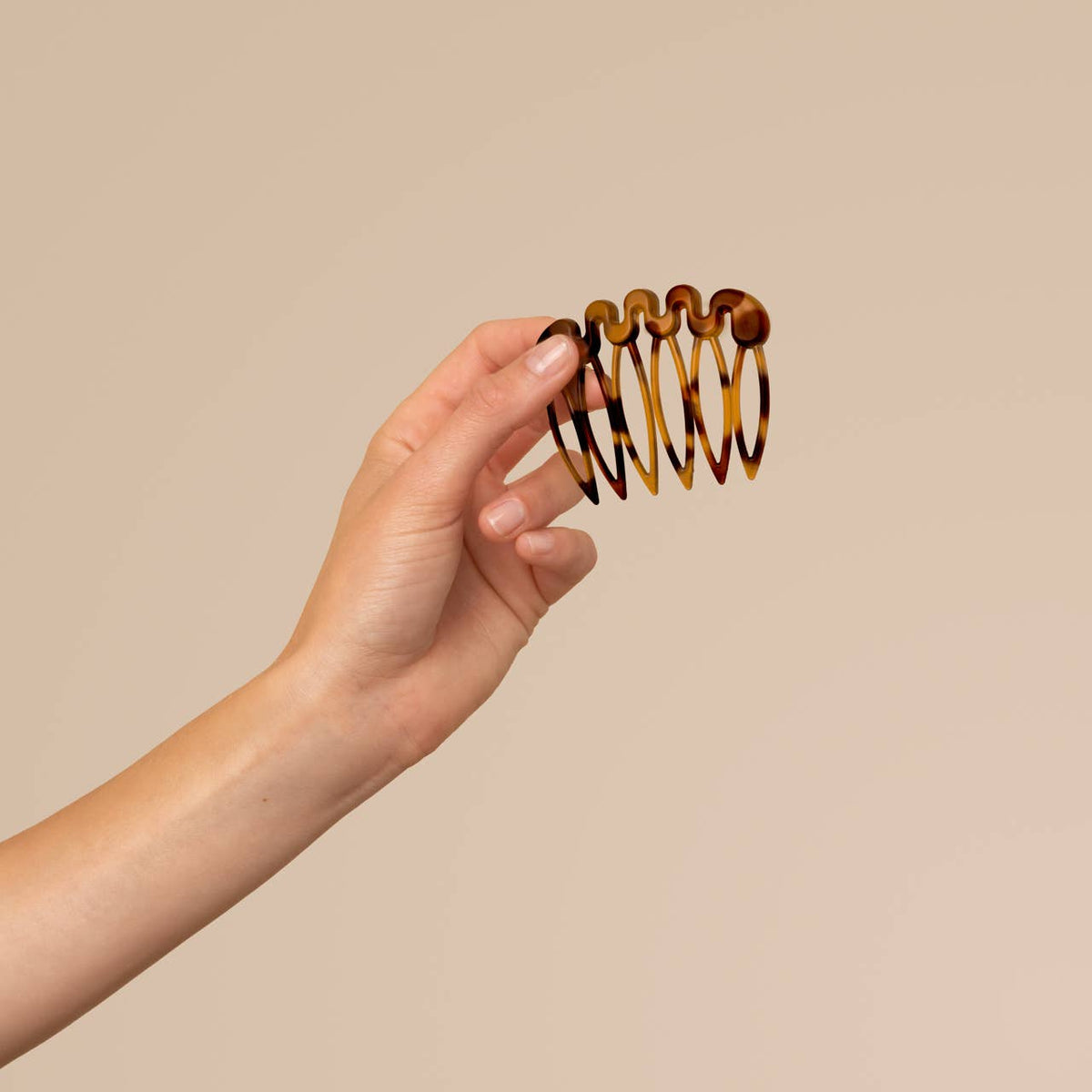 Kitsch French Hair Combs 2pc Set - Tort