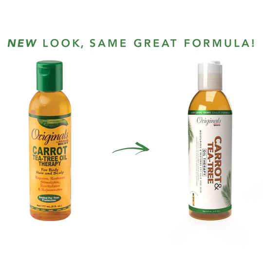 Originals by Africa's Best Carrot Tea-Tree Oil Therapy 6oz