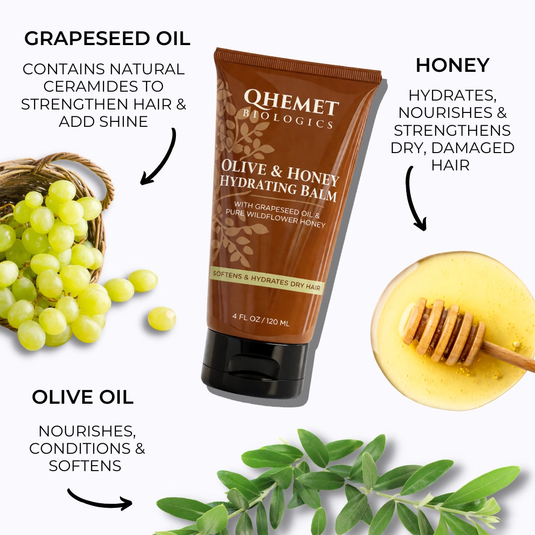 Qhemet Biologics Olive &amp; Honey Hydrating Balm