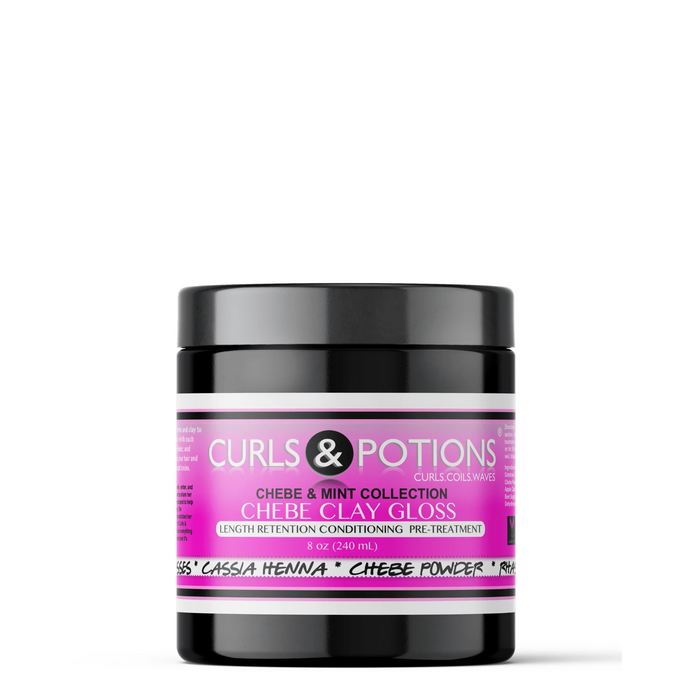 Curls & Potions Chebe Clay Gloss 8oz