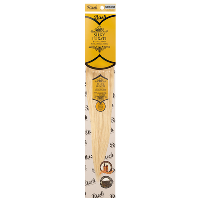 Rush Silky Luxati Human Hair Extension 8pc Full Head Clip in 22"