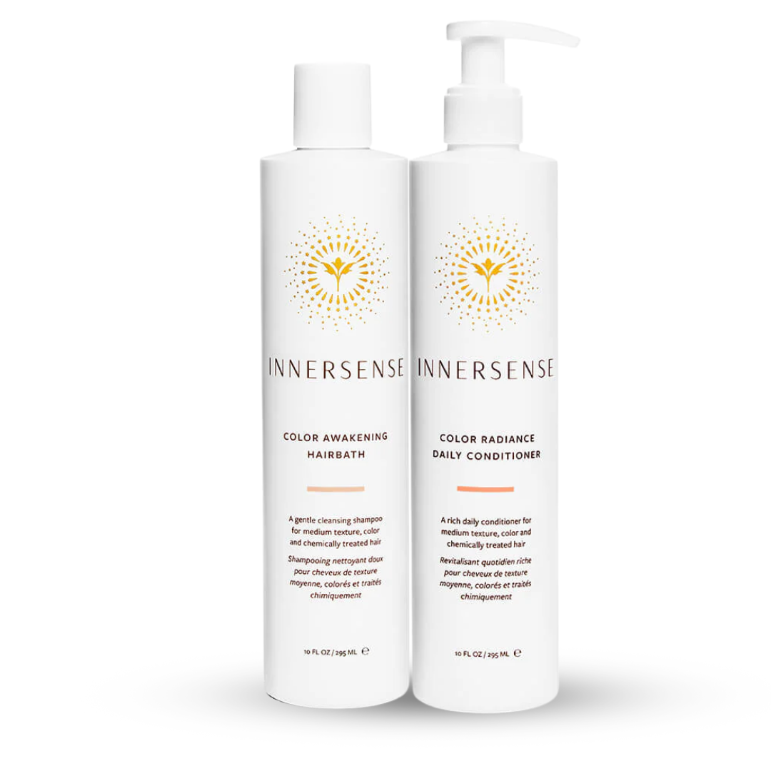Innersense Color Awakening Hairbath &amp; Radiance Conditioner Duo | Colour-Treated Hair