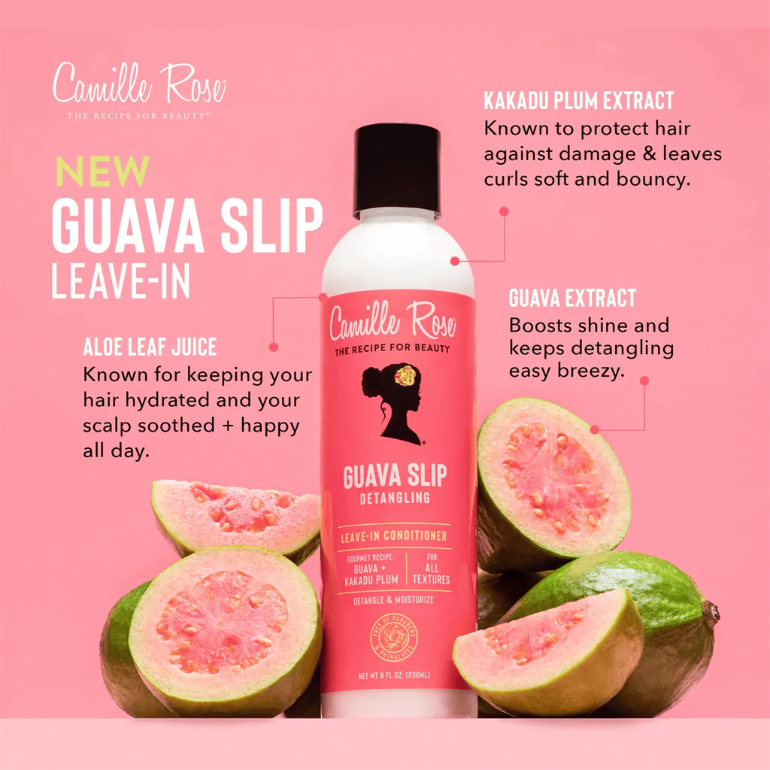 Camille  Rose Guava Slip Leave-In Conditioner 8oz