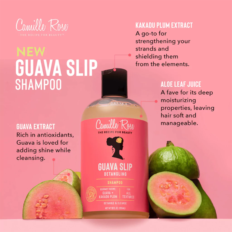 Camille  Rose Guava Slip Shampoo 12oz
