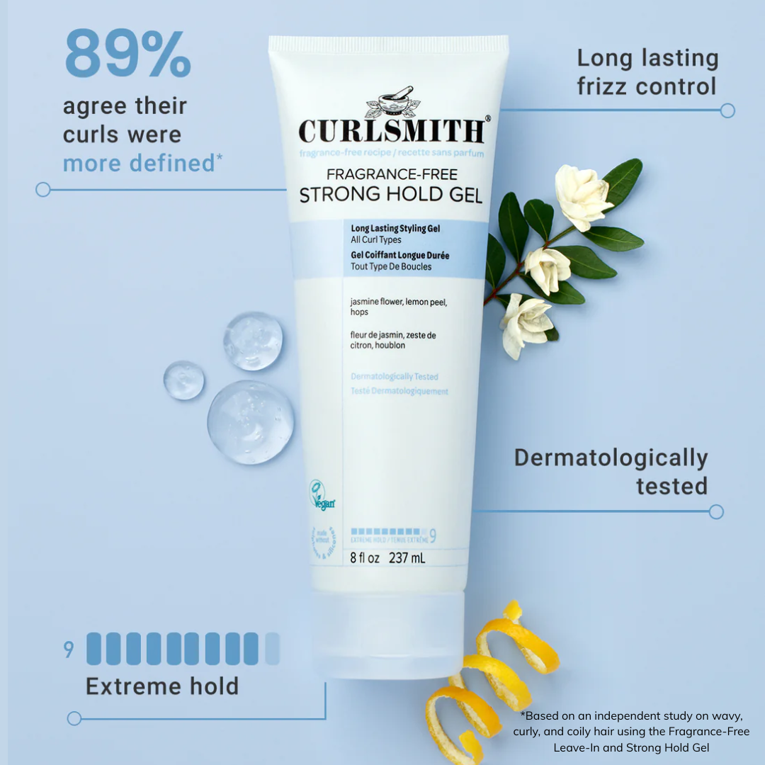Curlsmith Fragrance Free Strong Hold Gel