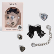 KitschPop™️ Charms 6pc Set - Vintage Black