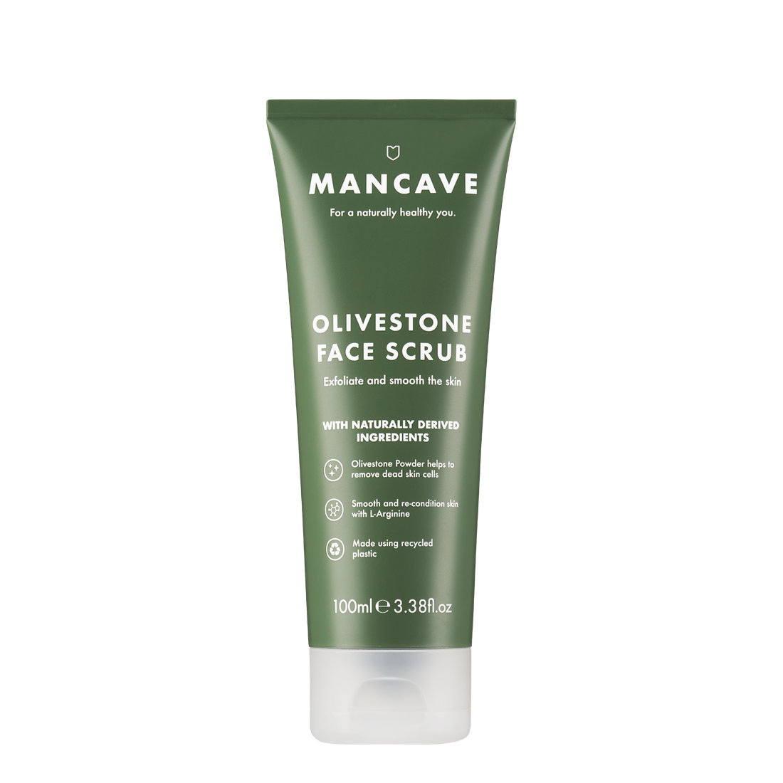ManCave Olivestone Face Scrub 100ml