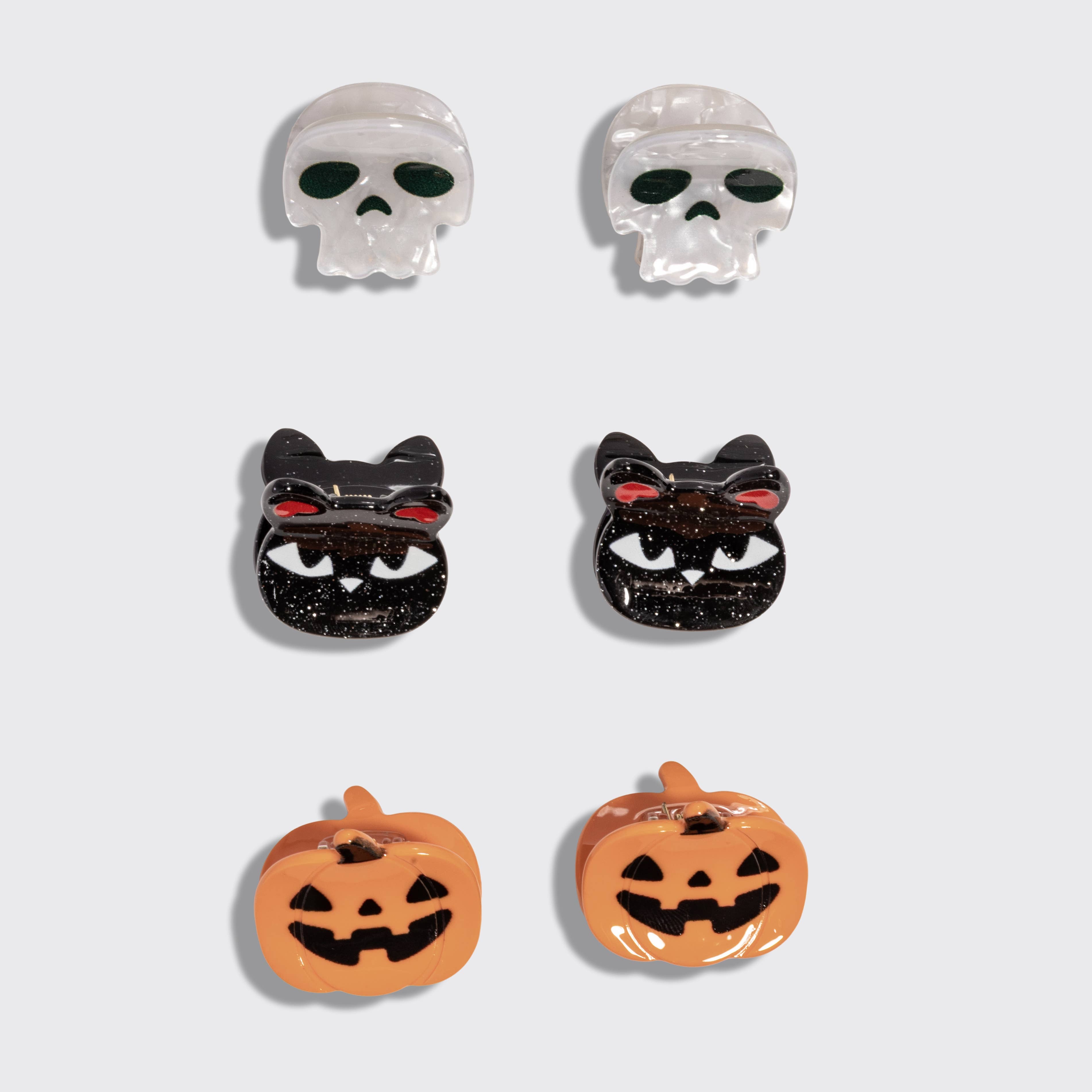 Kitsch Mini Claw Clips 6pc Set - Halloween Squad