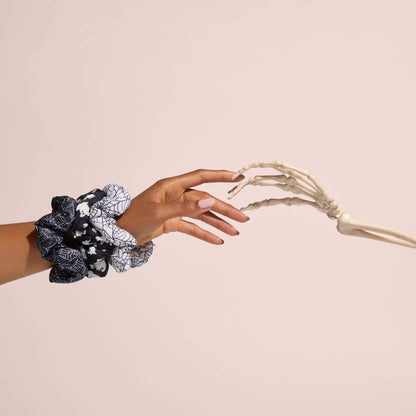 Kitsch Cloud Scrunchies 3pc Set - Spiderweb